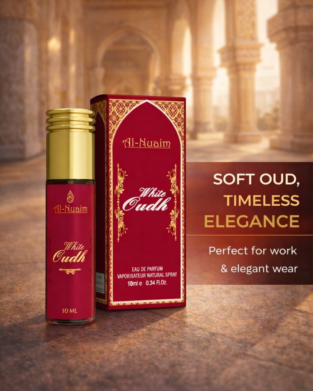 White Oudh Perfume EDP 10ml
